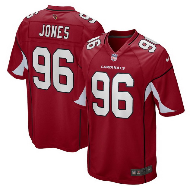 mens nike manny jones cardinal arizona cardinals game player jersey